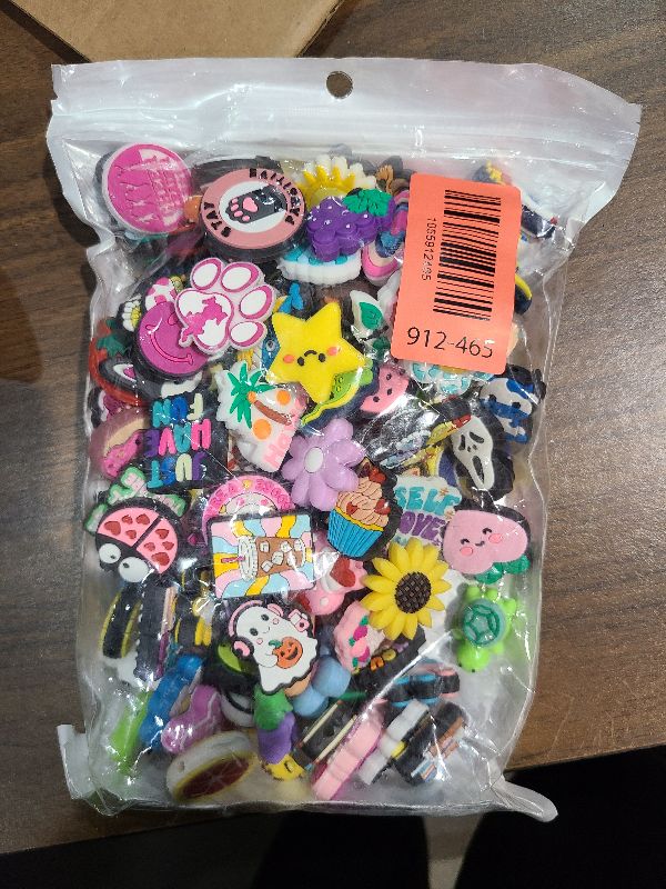 Photo 1 of 110Pcs Non-Repeat Silicone Focal Beads for Pens,Random Different Focal Bead Bulk Mixed Cute Loose Beads for Beadable Pen Keychain Jewelry Making DIY Gift Class Prize