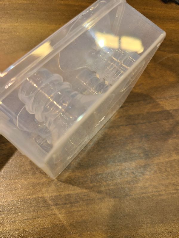 Photo 1 of 18mm Flange Inserts for 24mm Flange/Shield, Compatible with Momcozy/Medela/MOMMED/Bellababy/Spectra Breast Pumps, Pump Parts Replace (4PCS 18mm)