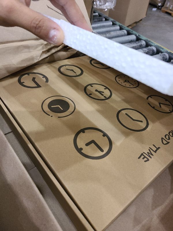 Photo 1 of 16inch Metal Decorative Wall Clocks,Silent Non-Ticking Quality Quartz Battery Operated,Large Wall Clock for Living Room,Kitchen,Home,Bathroom,Bedroom Wall Decor