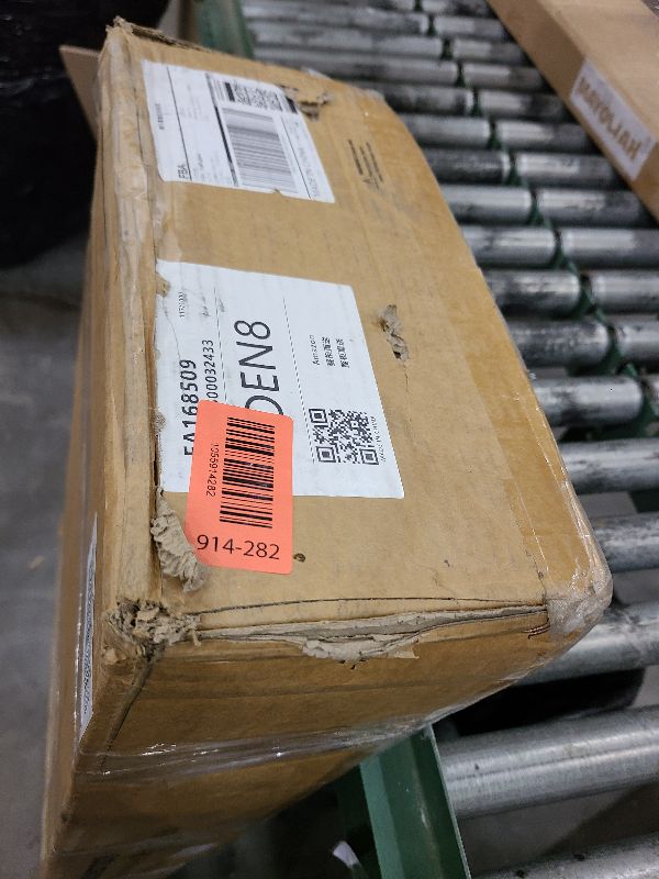 Photo 1 of 15FT Trampoline Enclosure Net with Universal Trampoline Replacement Enclosure Poles and Hardware (Fit for 15FT Trampoline with 6 Poles)