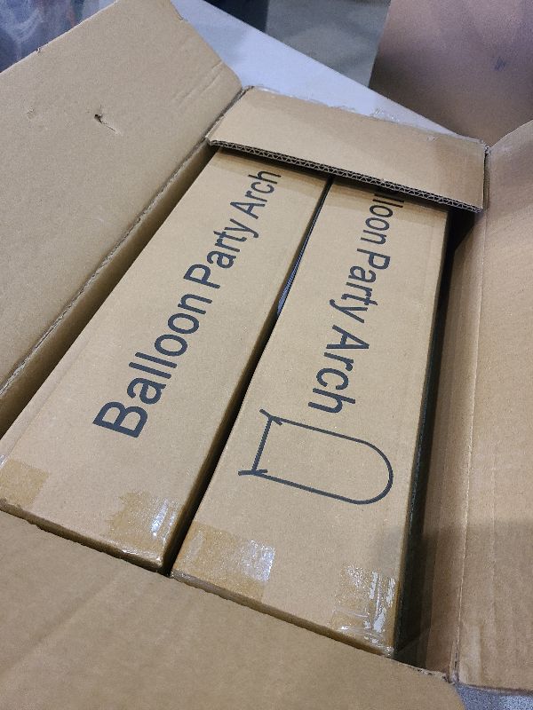 Photo 1 of 2 Pack Arch Backdrop Stand (7.2FT/6FT), Metal Backdrop Arch Stand, Decoration Balloon Arch Stand, Gold Wedding Arch Stand for Party Backdrop