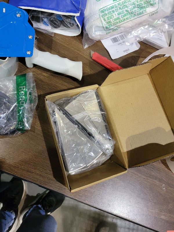 Photo 1 of 2 Pack Strongest Heavy Duty Door Stopper Wedge - Spring Large Door Stoppers, Tall Door Stoppers for Bottom of Doors, Metal Door Stop 3 Inches High, Non-Slip Rubber Doorstop, Suits Carpet, Tile, Wood