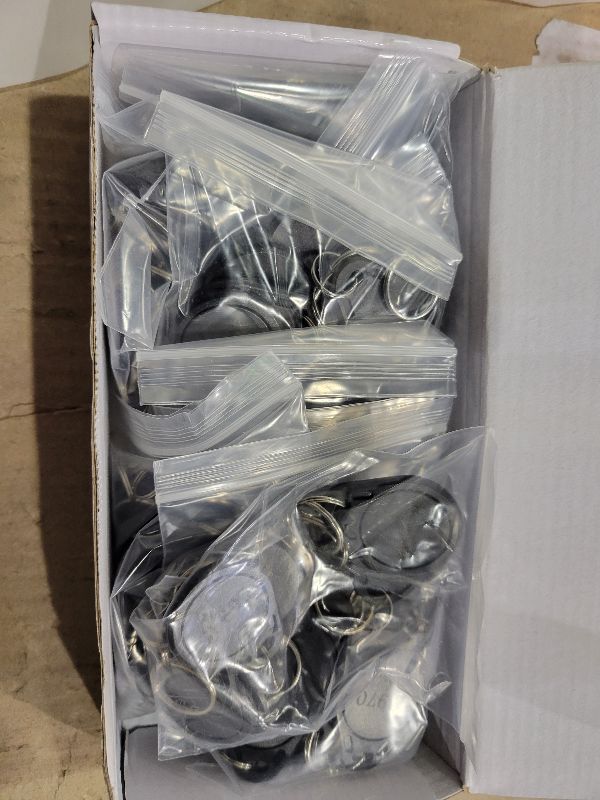 Photo 1 of 100 pcs 26 Bit Key Fobs Black RFID Keyfobs Writable Proximity Fob 125kHz Prox Cards Compatable with ISOProx 1386 1326 1346 H10301 Format Readers, Works with Vast Majority of Access Control Systems