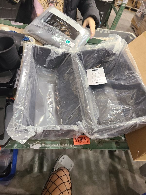 Photo 1 of 10PCS Center Console Organizer Tray for 2025 2026 Tesla Model Y Juniper Accessories, Under Seat Storage Armrest Hidden Storage Box Cup Holder Charger Pad for Tesla Model Y Juniper