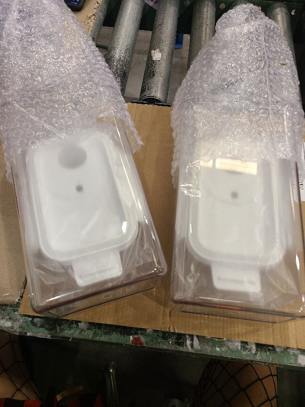 Photo 1 of 2 Pack Laundry Detergent Dispenser, 78oz Detergent Dispenser, Refluxable Laundry Detergent Container, Plastic Liquid Laundry Detergent Dispenser for Laundry Room Organization with 6 Labels