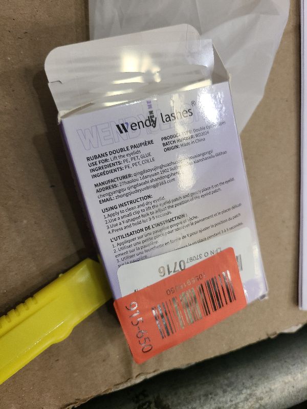 Photo 1 of 1000-Pcs Invisible Double Eyelid Tapes: Lifter Strips, Waterproof, Long-Lasting, For Hooded, Heavy, Uneven, Droopy Eeyelids, Wendy Lashes