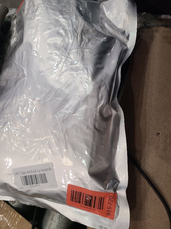 Photo 1 of 12 Pack Fake Vines for Room Decor Artificial Ivy Garland with Clip Green Flowers Hanging Plants Faux Greenery Leaves Bedroom Aesthetic Decor for Home Garden Wall Wedding