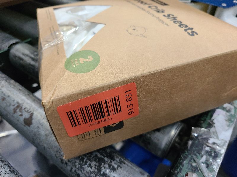 Photo 1 of 2-Pack Waterproof Crib Sheets for Boy, Girl - Organic Cotton 52X28 Fitted Crib Sheets Neutral,Crib Mattress Protector Sheets,Soft Toddler Bed Sheets,Washable Infant Fitted Baby Crib Sheets(KeaSafari)