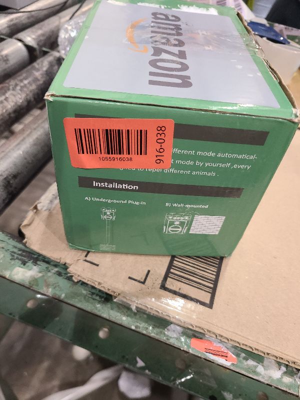 Photo 1 of 2 Packs Ultrasonic Animal Repeller Solar Powered Outdoor, Ultrasonic Cat Repeller with LED Flashing Light, Waterproof Deer Repellent Devices for Repelling Sankes, Raccoons, Cats, Dogs, Rabbits