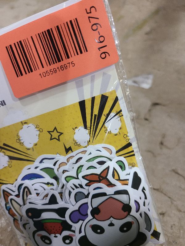 Photo 1 of 100 Pcs Animal Stickers for Kids, Cute Water Bottle Stickers for Kids Waterproof, Vinyl Laptop Kid Sticker Pack, Kid Classroom Prizes for Elementary Students