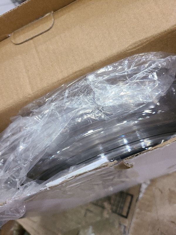 Photo 1 of 2 Pack, 10 Inch Clear Non-Skid Lazy Susan Organizers - Turntable Rack for Kitchen Cabinet, Pantry Organization and Storage, Fridge, Bathroom Closet, Vanity Countertop Makeup Organizing, Spice Rack