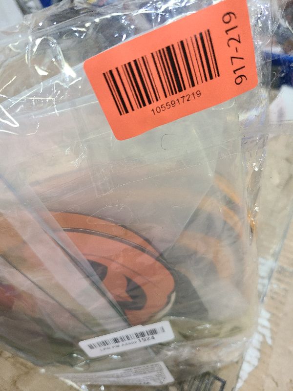 Photo 1 of ?Renbuzhu 16Pcs Halloween Decorations Paper Lanterns Pom Poms Hanging Swirls - Scary Decor for Party Birthday House Office Classroom Outdoor Indoor