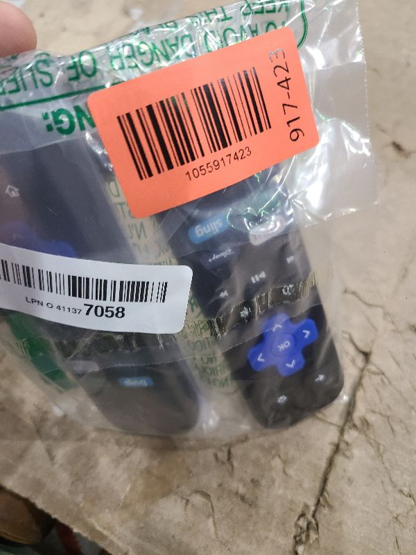 Photo 1 of (2 Pack) Replacement Remote Control for Roku Express, for Roku Premiere, for Roku Box, for Roku Player, for Roku 1 2 3 4 -?NOT for Stick or TV?