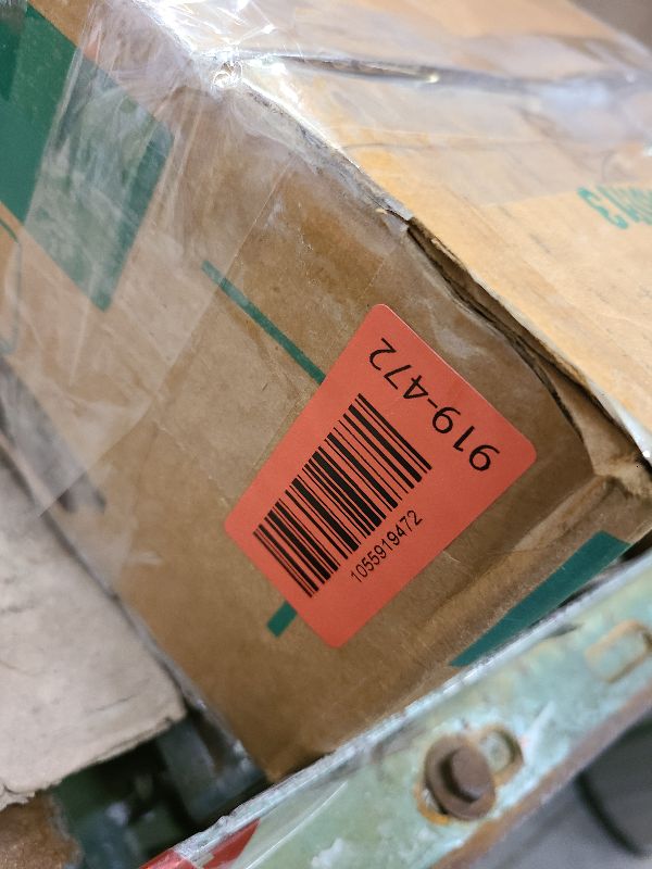 Photo 1 of (2-Pack) AR-PRO 6” x 1.5” Flat Free Solid Rubber Wheel Assemblies - Replacement Hand Truck Wheels with Ball Bearings and 1/2” Bore Hole Diameter - Heavy-Duty Solid Rubber Wheels 132 lbs Load Capacity