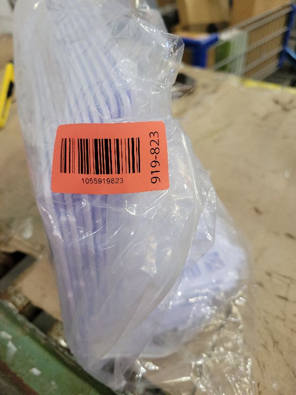 Photo 1 of 12 Pcs Under Couch Blocker for Bed Adjustable Furniture Plastic Under Bed Blocker with 30 Ties White Couch Barriers for Dogs Pets Cats (Style3)