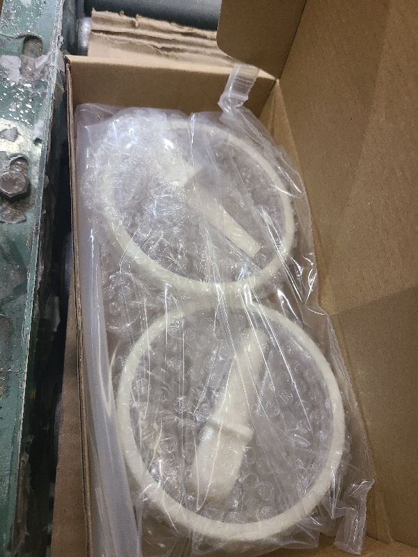 Photo 1 of 2 Pack 30 oz Tumbler Flip Straw Lid Replacement Compatible for Stanley Quencher, Leak Proof Lid Replacement for 30 OZ Stanley H2.0 FlowState Tumbler,Spill Proof Splash Reusable (Ivory White)