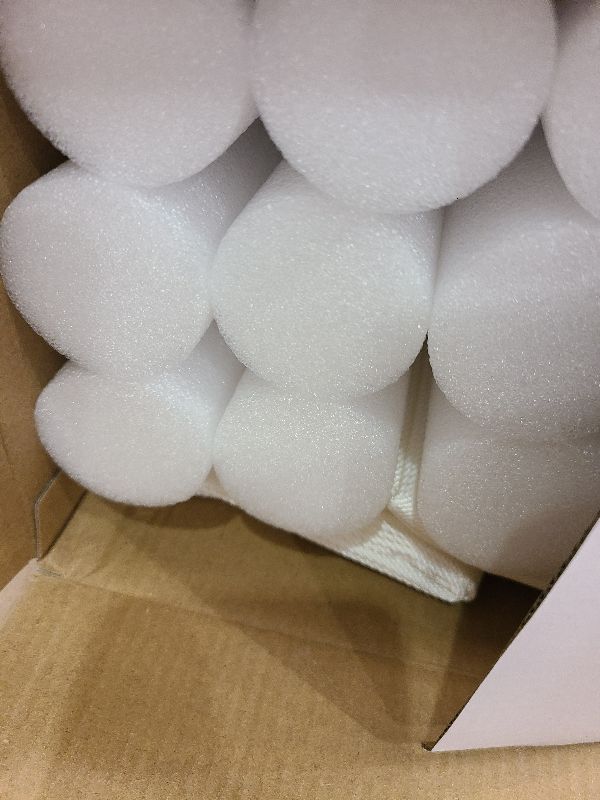 Photo 1 of 2 Pack Under Door Draft Stopper - Bottom Door Gap Filler & Seal - Windproof Coating Cover - Fits 30” to 36” Door - Block Noise, Sound, Hot Air, Light, Wind - Easy Install Draft Blocker - White