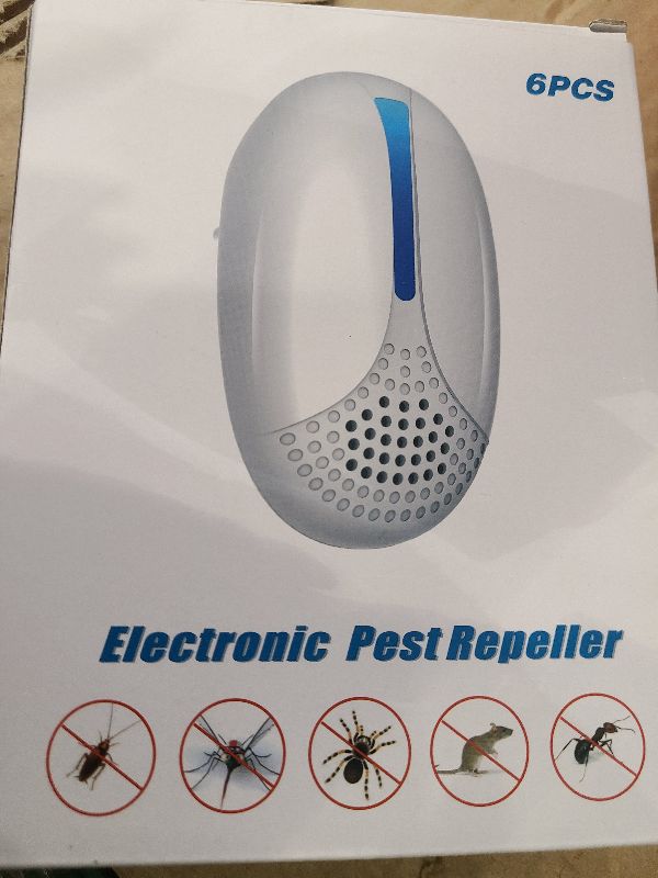 Photo 1 of 2025 Upgraded Ultrasonic Repellent Indoor, Mouse Traps Insert Plug in, Pest Control Repellent Ant,Roach,Rodent, Mouse, Bugs, Mosquito, Spider, for Home, Office, Warehouse 3. Packs