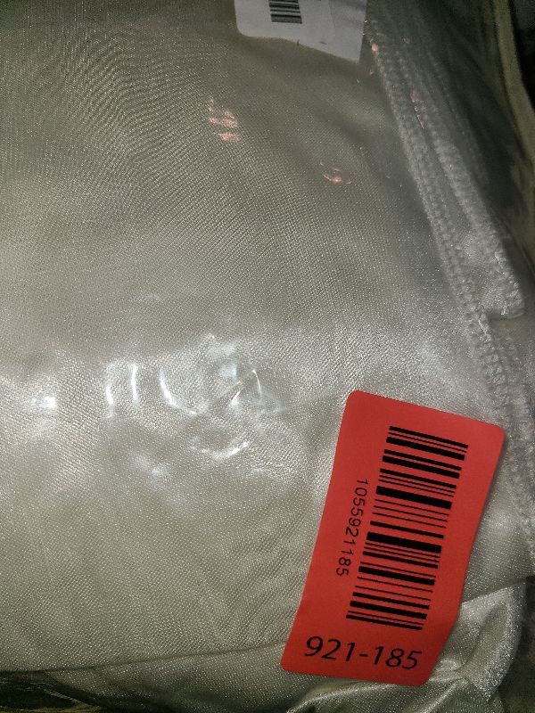 Photo 1 of 21ft Length Glitter Ivory Table Skirt for 8ft Rectangle Tables, Wrinkle Free Pleated Ruffle Table Cloth Skirting for Baby Shower Weddings Birthday Party Banquet Dessert Cake Table Decorations