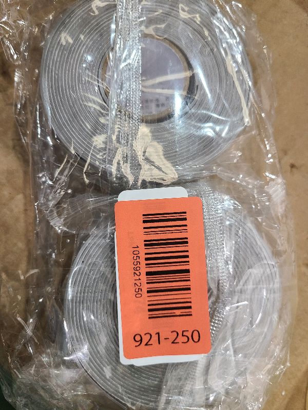 Photo 1 of 2 Pack Caulk Strip, 1.5" x 10.5Ft PVC Self Adhesive Caulk Tape, Sealing Waterproof Silicone Tape for Bathroom Bathtub Kitchen Toilet Wall Windows