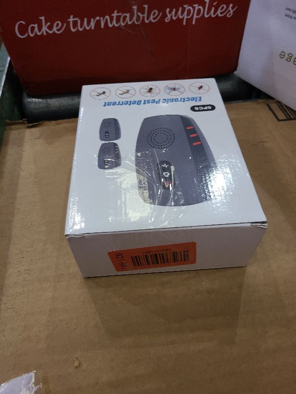 Photo 1 of 2025 Upgraded Ultrasonic Pest Repellent Indoor Insect Repeller, Pest Control, Repellent Roach, Mouse, Mosquito, Mice, Spider, Bugs, Ant, Rodent Repellent Ultrasonic Plug in, 3 Mode Switching, 6 Packs