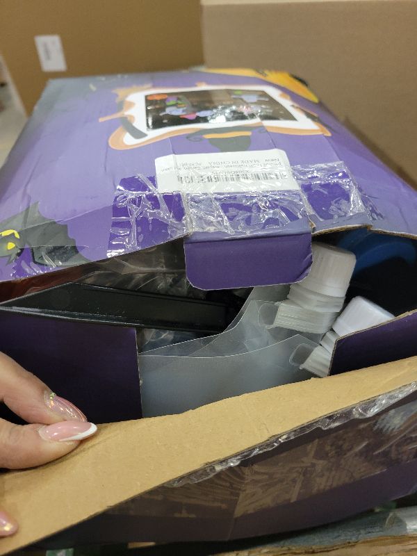 Photo 1 of 12FT Halloween Inflatable Giant Cemetery Archway with Grim Reaper, Pumpkin and Ghost Spooky Scary Party Blow Up Arch Outdoor Decoration with LED for Graveyard, Garden, Outside Lawn