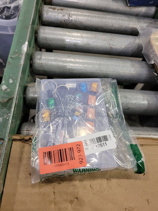 Photo 1 of 12 Pack 1/4" Hex Bit Holder Key chain - Aluminum Alloy Quick Release Bit Holders with Carabiner for Drill, Screwdriver & Impact Driver - Portable Tool Gift for Men (Multi)