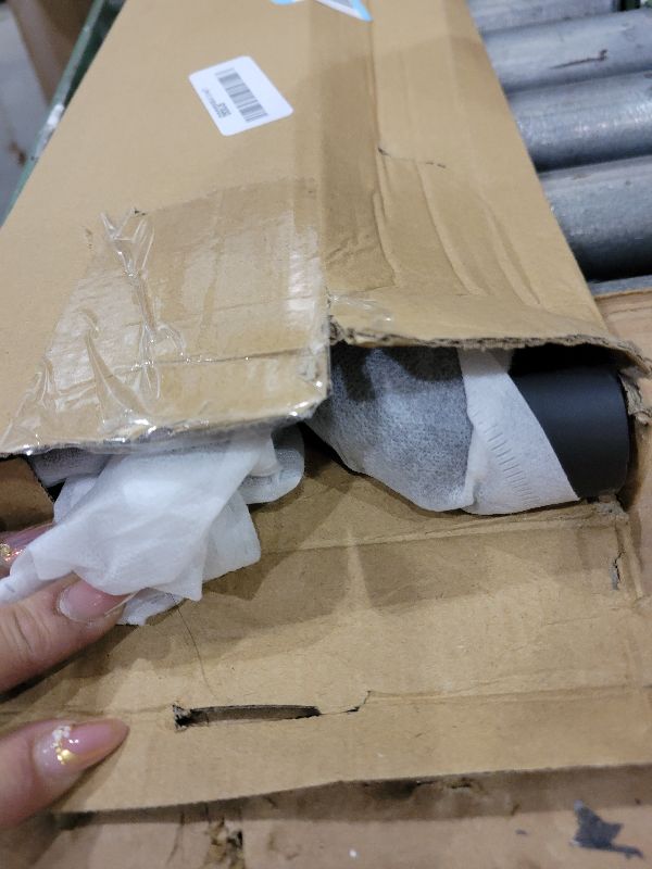 Photo 1 of 2 Pack 24 Inch Matte Black Shower Grab Bar - 1.5" Diameter, ZUEXT Stainless Steel Bathroom Grab Bar Handle, Bath Balance Bar,Safety Hand Rail Support, Handicap Injury Elderly Senior Assist Bath Handle