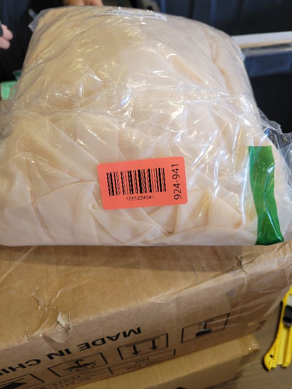 Photo 1 of 10x10 Champagne Tulle Backdrop Curtains for Parties, Sheer Backdrop Curtain Wedding Photo Background Drapes for Baby Shower Photography Birthday Party