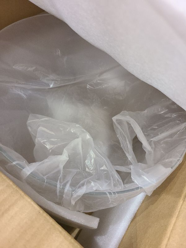 Photo 1 of 11 inch Glass Cake Dome Cover for Cake Stand, Clear Round Cake Stand Lid Cover for Cake Food Dessert Display