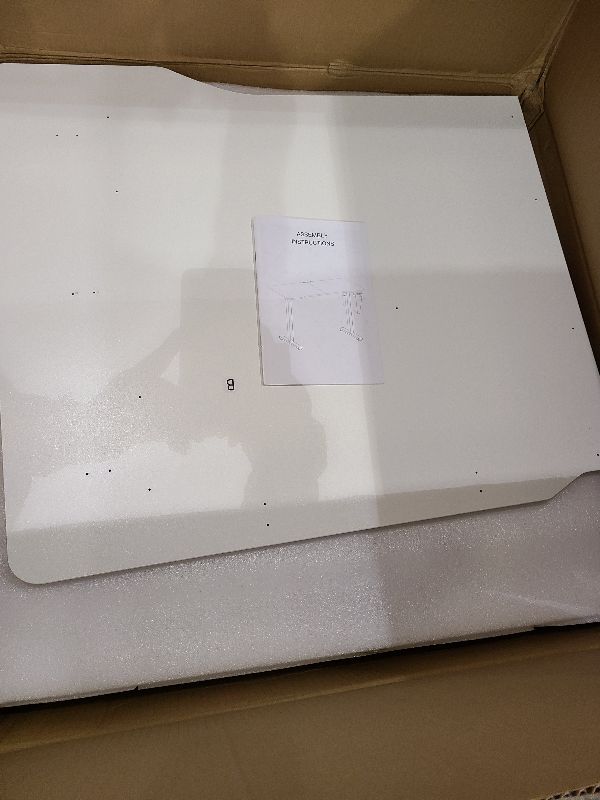 Photo 1 of  55x28 Electric Standing Desk Adjustable Height, Stand up Desk with Storage Bag for Home Office Computer Desk Memory Preset with Headphone Hook