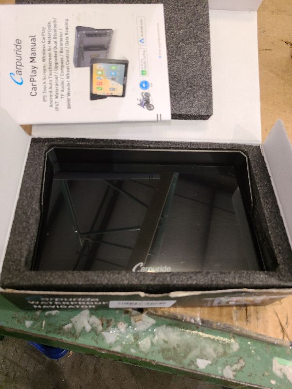 Photo 1 of 2025 CARPURIDE W702BS PRO for BMW Motorcycle CarPlay & Android Auto Dual Bluetooth, 7" Waterproof GPS Navigation Screen, Data Reading, Native Wonder, TPMS, Light Sensor, Music Sharing, Intercom,16-Pin