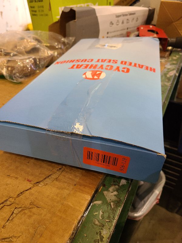 Photo 1 of 10000mAh Heated Seat Cushion Battery Operated - Foldable Portable USB Rechargeable Heating Seat Cushion for Office, Bleacher, Stadium,