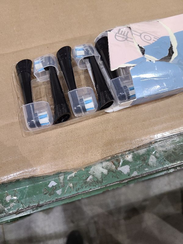 Photo 1 of 12PCS Replacement Toothbrush Heads Compatible with Oral B iO Series 2/3/4/5/6/7/8/9/10 Electric Toothbrush,Round Brush Heads for Gentle Gum Care & Deep Cleaning,Black
