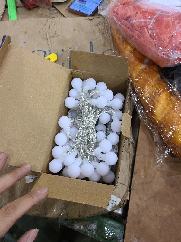 Photo 1 of 2 Pack Globe String Lights Battery Operated - 21 Feet 60 Led Fairy Lights, 8 Modes with Remote Mini Globe Lights for Indoor Outdoor Bedroom Party Wedding Garden Christmas Tree Decor, Pure White