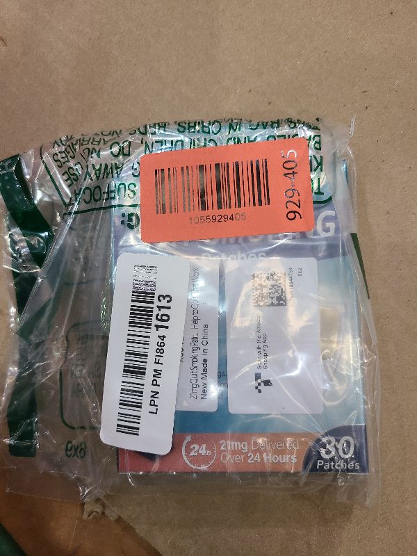 Photo 1 of 21mg Quit Smoking Patches,Step 1 Stop Smoking Aids Patches,30 Count Transdermal System Patch,Quit Smoking Stickers That Work with 2 Weeks,Easy and Effective Help to Quit That Work