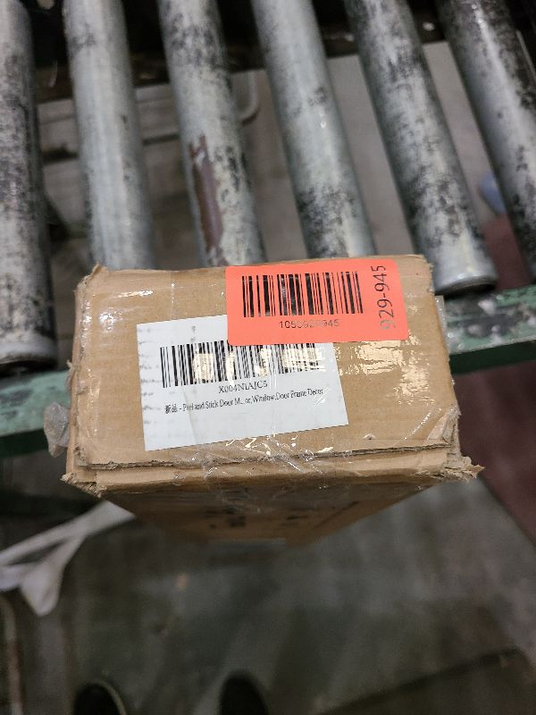 Photo 1 of 1 Set Peel and Stick Door Moulding Trim Kit, 37" x 82" Premade Doors Panels Self Adhesive Wainscoting Panels Pre-Cut for Door Frame Decor