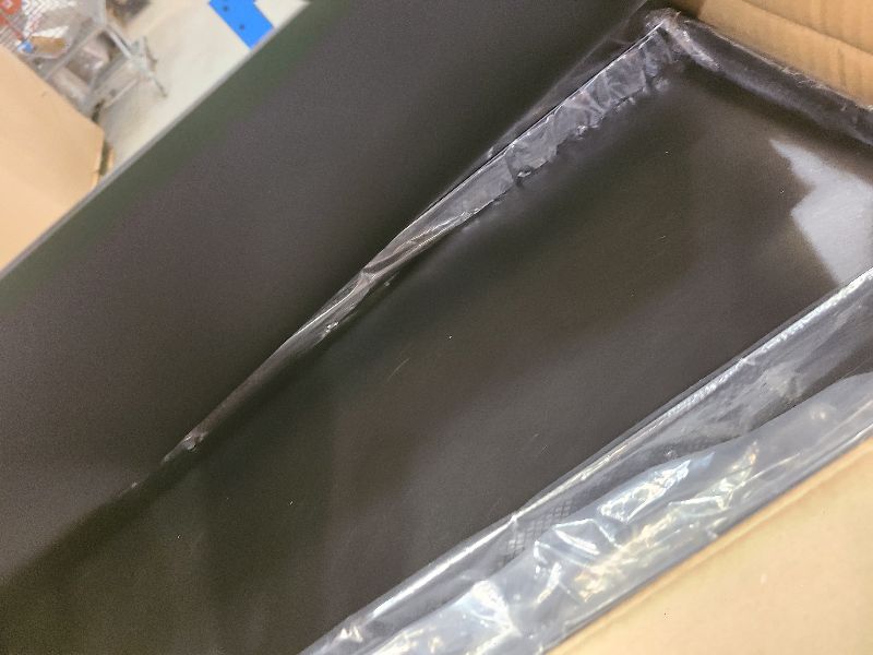 Photo 1 of 2 Pack 19IN Depth Under Sink Storage Organizer, Large 2-Tier Elegant Mesh Pull Out Shelf for Kitchen and Bathroom Cabinet Organization, L-Shaped and Adjustable Height Design-Black