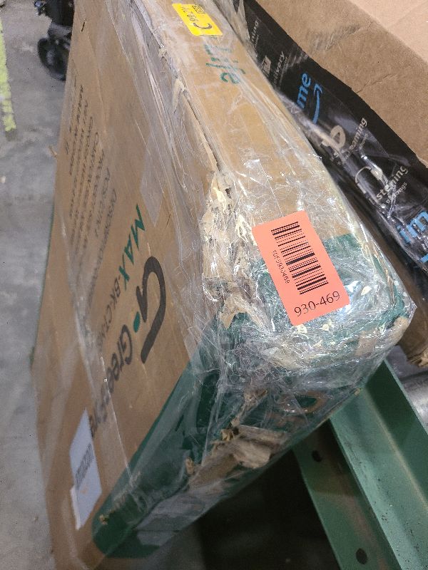 Photo 1 of GreenForest Coffee Table for Living Room with Round Corners Farmhouse Style Center Table with Storage Shelf 39 Inch Space Saving Easy Assembly Gray Wash