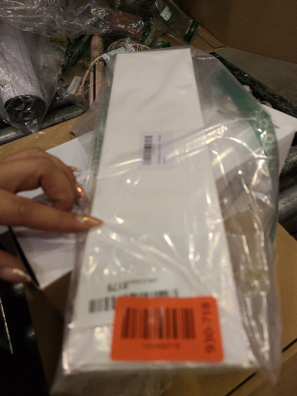 Photo 1 of 2 Pack Necklace Holder - Hanging Jewelry Organizer, Self-Adhesive, Wall Mount (Clear)