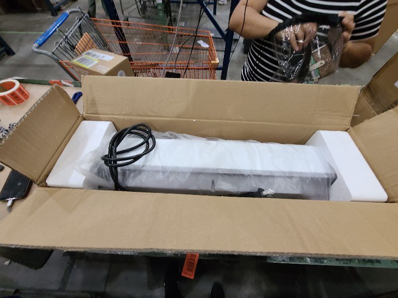 Photo 1 of 1500W Chicken Coop Heater for Winter, 2 Mode Wall-Mounted Chicken Coop Heater with Timer & Remote Control, 3S Fast Heating & Large LCD Display, Heat Warmer for Chickens, Ducks, Geese in Winter