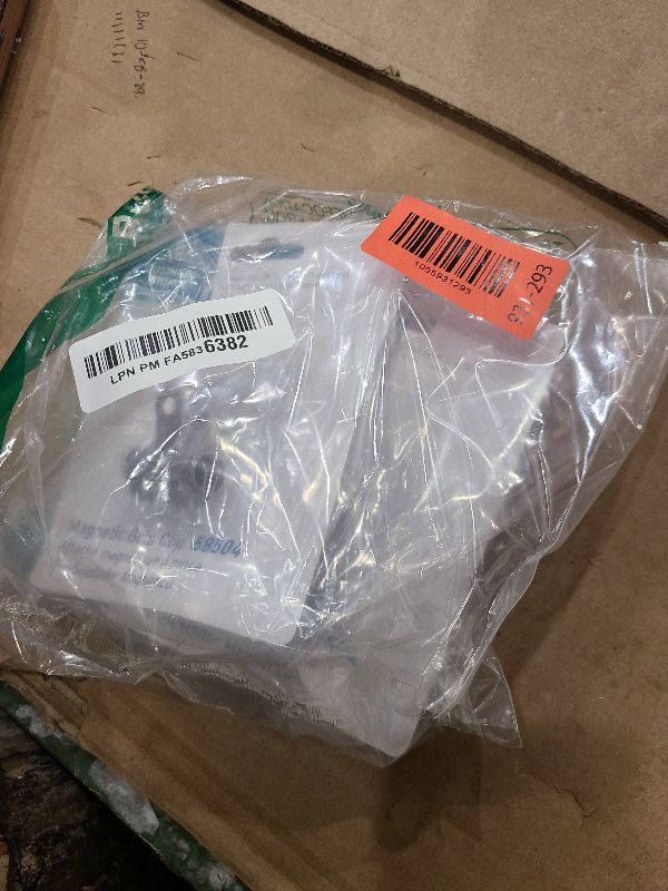 Photo 1 of 1InTheOffice Magnetic Clips 1.5 Inch - Heavy Duty Refrigerator Magnetic Clips - 1.3" (3), Clip Magnets