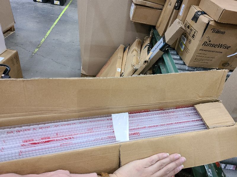 Photo 1 of 12 Pcs Polycarbonate Greenhouse Panels Polycarbonate Sheets Twin-Wall Roof Panels Waterproof UV Protected Clear Corrugated Plastic Roofing for Greenhouse, Outdoor, Plant Stand Roof(4' x 2' x 0.24'')