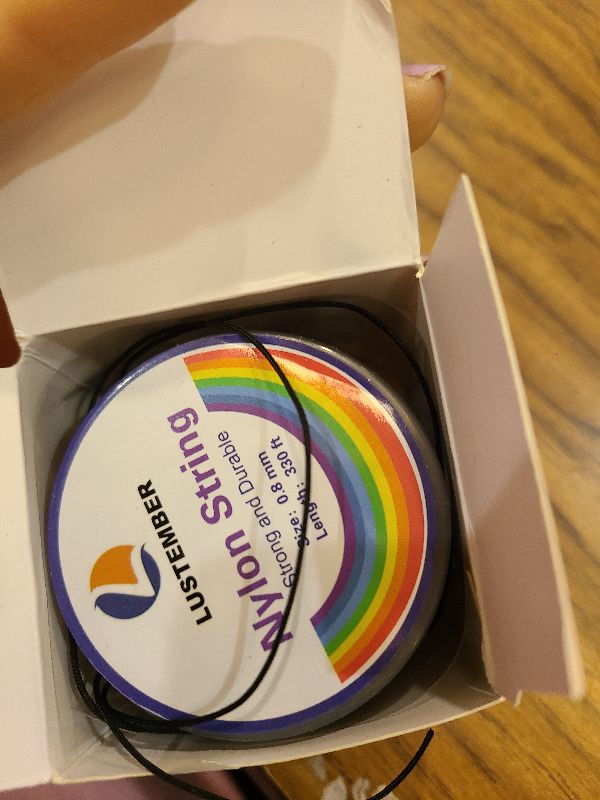 Photo 1 of 0.8mm Nylon String, Strong Bracelet String, Durable Nylon Cord for Jewelry Making, Bracelets, Beading, Necklaces, Rattail Braiding, Kumihimo, Wind Chimes, Blinds and Handicrafts