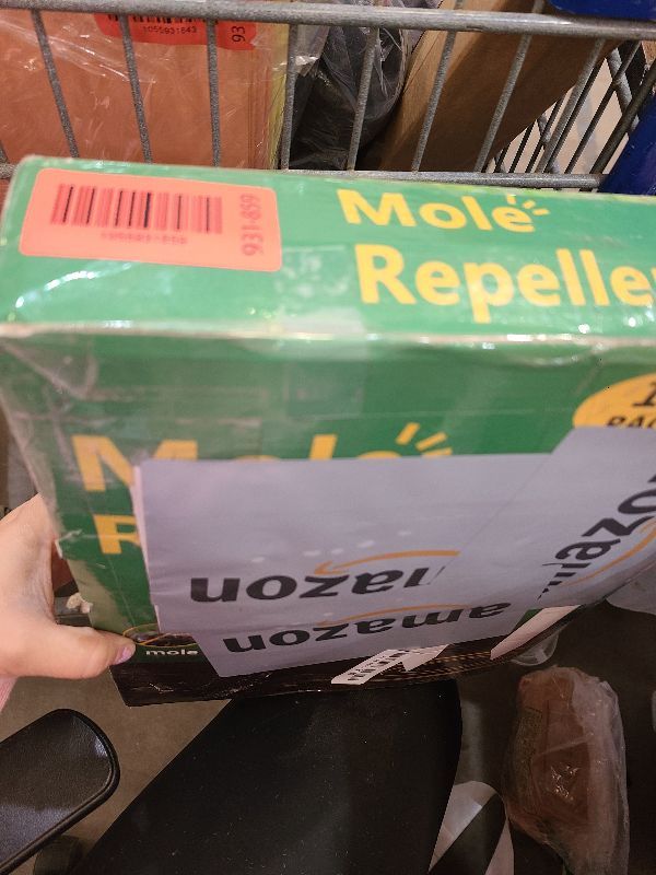 Photo 1 of 10pk Mole Repellent for Lawns Ultrasonic Solar Powered Gopher Snake Mole Vole Deterrent for Lawns, Gardens, Yards All Pests Sonic Spikes Stakes Chaser