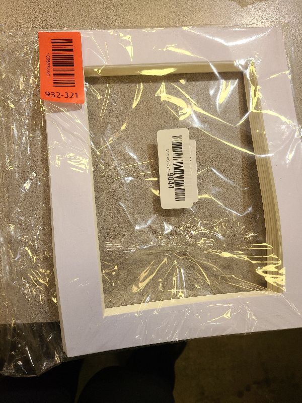 Photo 1 of 18 Pack Picture Mats, 8x10 for 6x8 Picture Frame Mats, Acid Free Core Bevel Cut Picture Frame Mattes for Photos Artworks Prints (White)