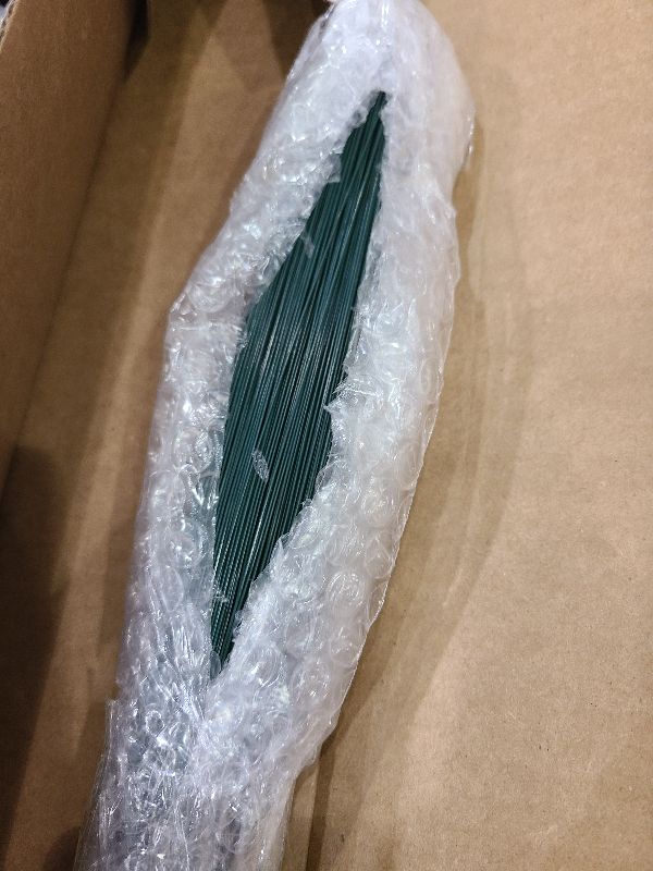 Photo 1 of 18" Floral Wire (22 Gauge) - 800 Pieces - DIY - Wedding, Prom, Corsage, Flower Arrangement, Boutonniere, Craft - Florist Stem Wire. Wholesale Quantity Box.