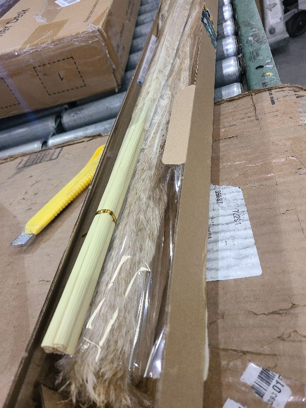 Photo 1 of 10 PCS 40" Tall Pampas Grass Stems in Natural Beige, Add a Boho Touch to Your Space—Pompas Grass Ideal for Floral Arrangements, Floor Vases, Weddings, and Creating a Bohemian Ambiance at Home.