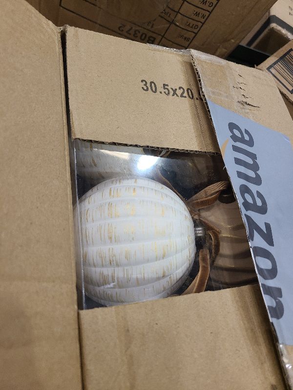 Photo 1 of 12 Pcs Neutral Textured Christmas Ball Ornaments 4 Inch Xmas Tree Decorations Rustic Farmhouse Boho Vintage Hanging Ornaments Earth Toned Home Decor for Tree Party Holiday (Brown01)