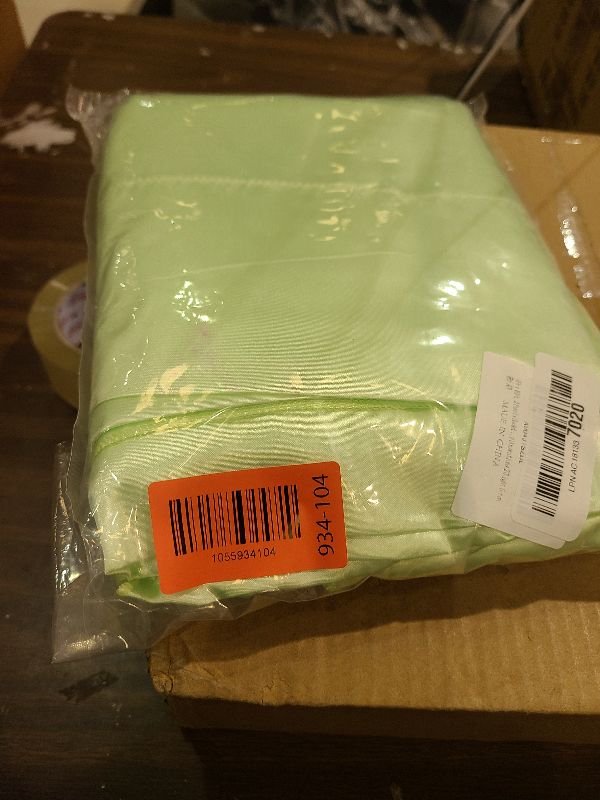 Photo 1 of 10ft x 10ft Light Green Backdrop Curtains for Parties, Fabric Satin Background Curtain with Rod Pockets for Weddings, Birthday, Baby Shower, Photography, Graduation Party Backdrop Drapes, 2 Panels